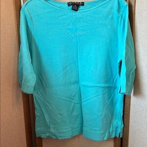 Behar New York 3/4 Sleeve Top xl